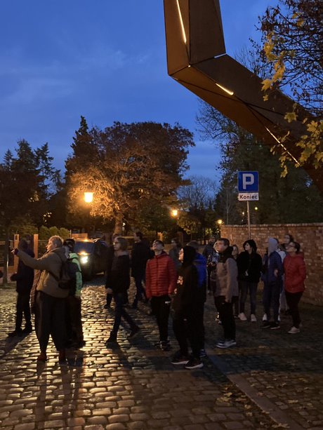 Spacer podświetlonymi uliczkami Ostrowa Tumskiego - przy Rezerwacie Archeologicznym Genius loci